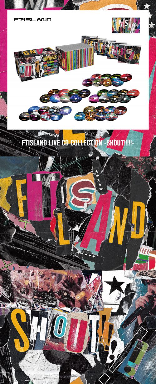 FTISLAND / LIVE CD COLLECTION -SHOUT!!!!!-