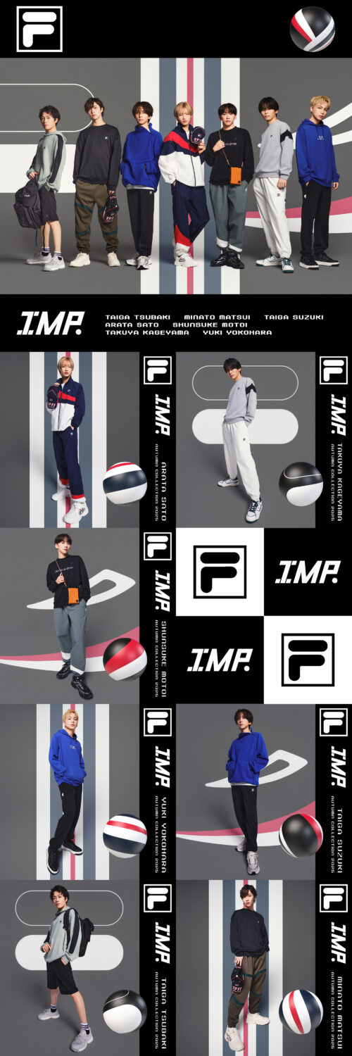FILA × IMP. 2025 AUTUMN COLLECTION